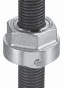 41 22,0 85 Application: Slide quick-action clamping nut directly over screw thread up to clamping point and then lock it.