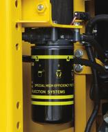 Metal Guard Rings The PC210LC-10 uses metal guard rings to protect all of the hydraulic cylinders and improve long term reliability.