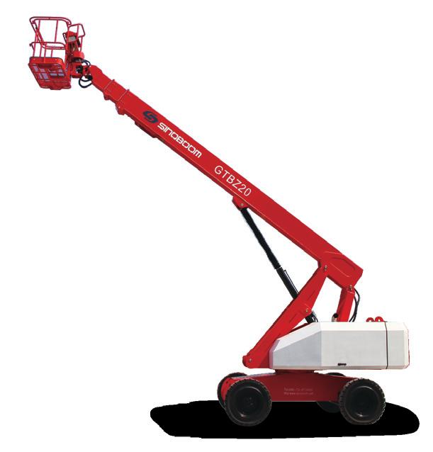 customers. It applies to even very tough conditions. The vehicle can travel by itself flexibly during aerial operation (maximum working height is 44 meters).