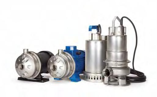 Centrifugal Pumps 304 STAINLESS STEEL CASING These centrifugal pumps offer solutions for high-flow, low-pressure industrial pumping needs.