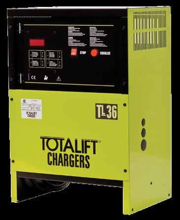 TOTALIFT TL-Series Industrial Battery Charger The TOTALIFT TL-series charger can be used with batteries of any type, voltage and capacity, at almost any temperature.