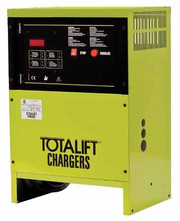 TOTALIFT TLX Opportunity Charger The TOTALIFT TLX is a fully automatic 100% Opportunity Charger with an Exclusive Automated Dual Rate Charging Curve.