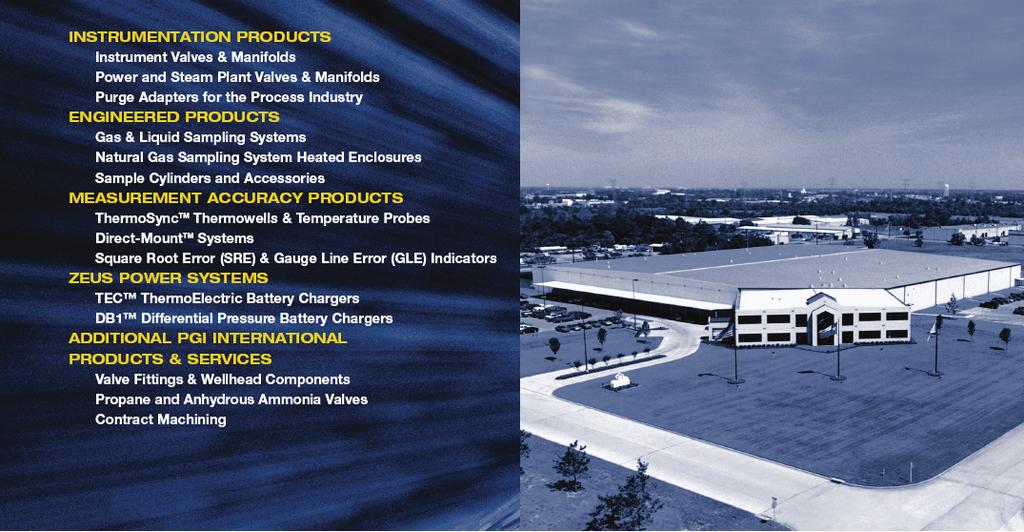 PGI International provides this information in good faith, and it is intended only as an informative guide to PGI International products and services.