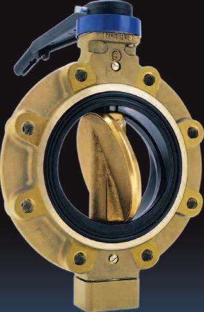 load-bearing fasteners in the flowstream. Double-shaft seals and shaft bushings assure smooth, low-torque operation.