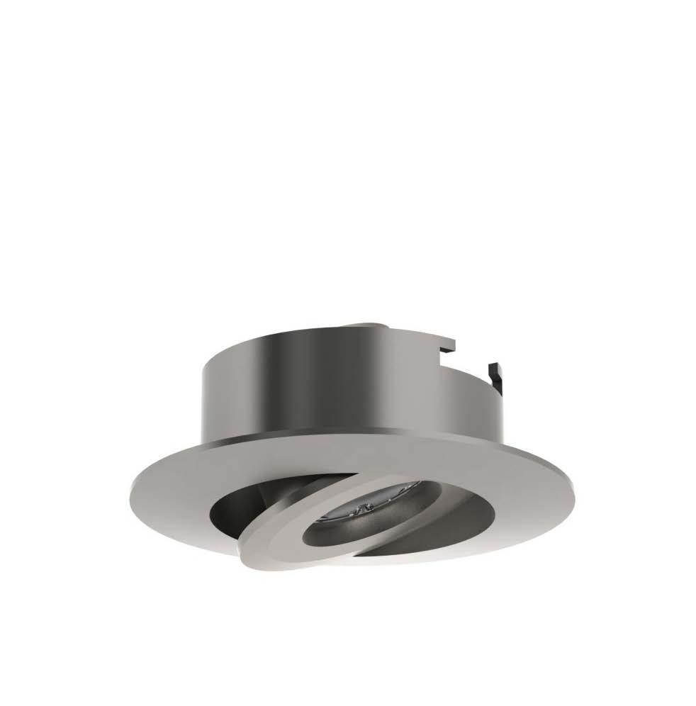 OVERVIEW A compact, shallow, adjustable single LED downlight or wallwash luminaire, delivering 100lm.