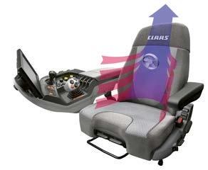 Four suspension points mean that the cab is fully isolated from the chassis, preventing impacts and