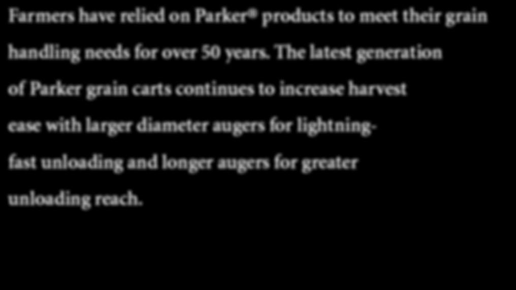 Parker products to