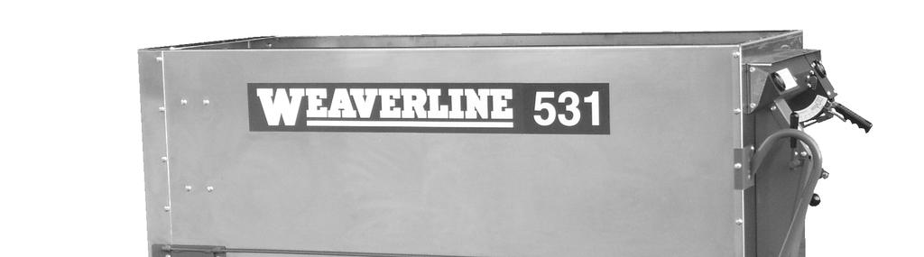 EAVERLINE Operator s Manual Series 5 Feed Cart Models 521, 525, 531 & 537