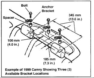 1998 Toyota Camry CE Sedan L4-2164cc 2.2L DOHC MFI - Installation Procedure/ReferenPage 1 of 10 1998 Toyota Camry CE Sedan L4-2164cc 2.2L DOHC MFI Top - Vehicle Technical Service Bulletins.