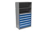 models MODULAR DRAWERS MODULAR DRAWER MODELS Shelving not included. See all accessories on page 22. To complete your order, add the color code at the end of the product number (ex.