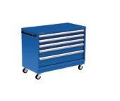 models MOBILE CABINETS MOBILE CABINET MODELS All cabinet models include a lock-in mechanism for each drawer handle, a side handle, heavy-duty 5 Colson casters, forklift base with front cover,