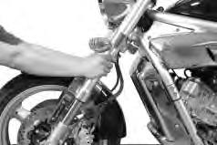 Overtight steering prevents smooth turning of the handlebars and too loose steering will cause poor stability.