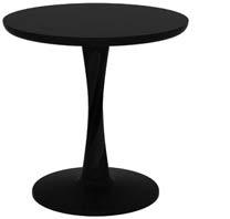 TOTEM SIDE TABLE - TEAK BLACK 100% NEW 50 50 50 20 20 10786 20