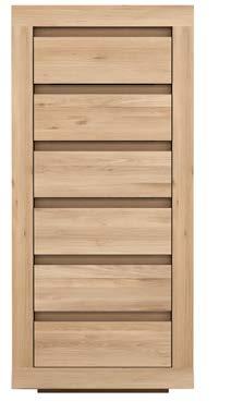 45031 20 x 16 x 51 7 51 7 7 7 FLAT CHEST OF DRAWERS