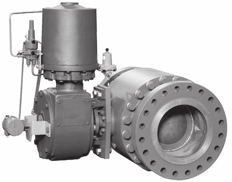 The Design V260A with Aerodome attenuator, V260B with Hydrodome attenuator, and V260C Ball Control Valves (figures 1, 2 and 3) combine the efficiency of a rotary valve with the energy-dissipating