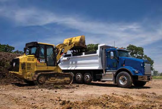 Engine A Cat C7.1 ACERT engine gives you the power and reliability you need to get the job done. More torque at lower engine speed gives you faster machine response under load.