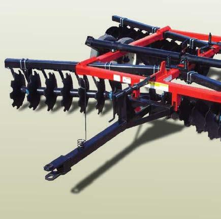 Use for secondary tillage, seedbed preparation or primary tillage where conditions are suitable. 1.