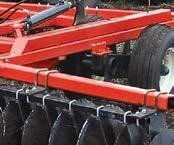 TANDEM DISC 15 Tandem Disc - Models 4490/4590 PRODUCT OVERVIEW Secondary Tillage / Seedbed preparation Weight class - 500 lb/ft