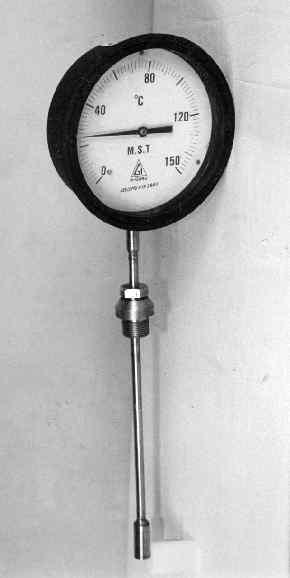 THERMOMETERS MERCURY IN STEEL / VAPOUR PRESSURE & BIMETALLIC DIAL THERMOMETERS MERCURY IN STEEL