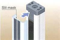 Mounting Bracket Enables Easy Beam-axis Alignment Beam-axis alignment is easily accomplished