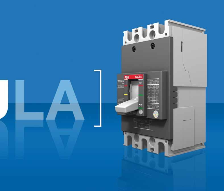 The main strong points of the new moulded-case circuit-breakers are: - just a few but essential versions of the circuit-breakers, easy to select and order; - availability of circuit-breakers of all