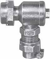 They can be an integral part of a Ford Coppersetter, Customsetter or Iron Yoke. See Catalog Sections E, F and FA. ngle Check Valves CATALOG VALVE SIZE INLET SIZE OUTLET SIZE 3/4" 3/4" 3/4" 1.