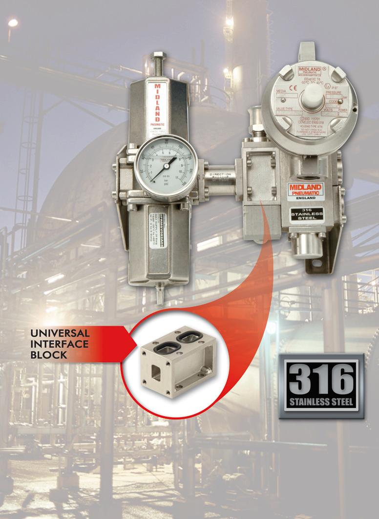 316 stainless steel or brass body Direct acting, Spool or Poppet valves Available in 1 / 4 (Cv 1.00) and 1 / 2 (Cv 3.