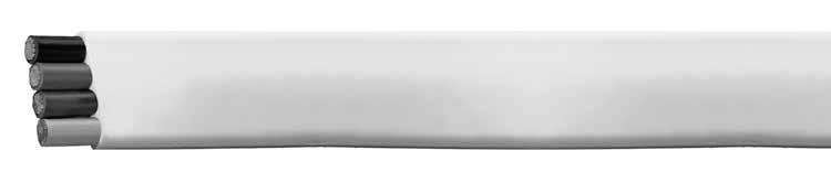 Festoon PVC/PVC, Thermoplastic Extreme Flexing Festoon Control and Power 600 V, UL/CSA Type Festoon SPEC 3300 November, 2014 NO. OF (AWG) MINIMUM AVG. MINIMUM AVG. INSULATION JACKET CABLE O.D.