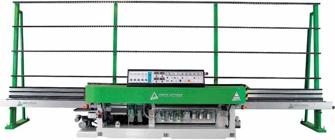 Molatrici rettilinee elettroniche ad angolo variabile da 0 a 45 Electronic straight-line edging machines with variable angle from 0 up to 45 Elektronischen Kantenbearbeitungsmaschinen für normalen
