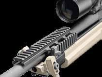 338 Lapua Magnum caliber allows military snipers to engage targets out to 1500 meters and beyond with an easily man portable