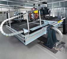 Hi-tech engineering, measuring and production methods Reliability is what drives us On a production surface of 15 000 square meters Voith produces mechanical drives for rail vehicles at the location