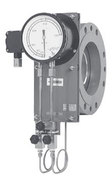 ODF ORIFICE FLOW METER This flow meter measures the fluctuations the pressure difference developing before and after the orifice by the differential pressure gauge, and indicates the flow rates.