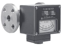 SH FLOW METER (SF Type with Electronic Transmitter) This flow meter is an SF type incorporating a transmitter that transmits instantaneous