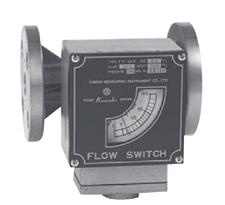 Instantaneous flow indicator FY-MA: Instantaneous flow indicator + lower (or upper) microswitch Diameter: 3/8B-5B flanged type Rc 3/8-Rc