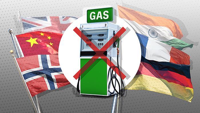 Norway planning ban on new gas-powered cars by 2025 India and Netherlands planning ban on new gas-powered cars by 2030 Britain to ban sale of new gas-powered cars by 2040 France to ban