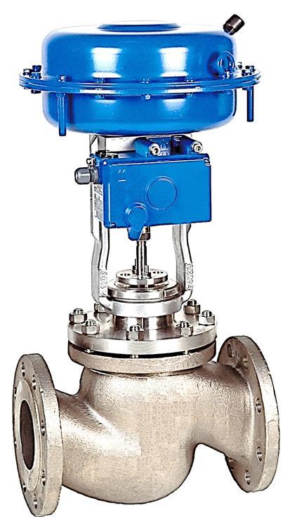 22 SERIES TOP GUIDED GLOBE CONTROL VALVES GENERAL PURPOSE GLOBE CONTROL VALVE: intelligent field devices for efficient field based architecture COMPACT