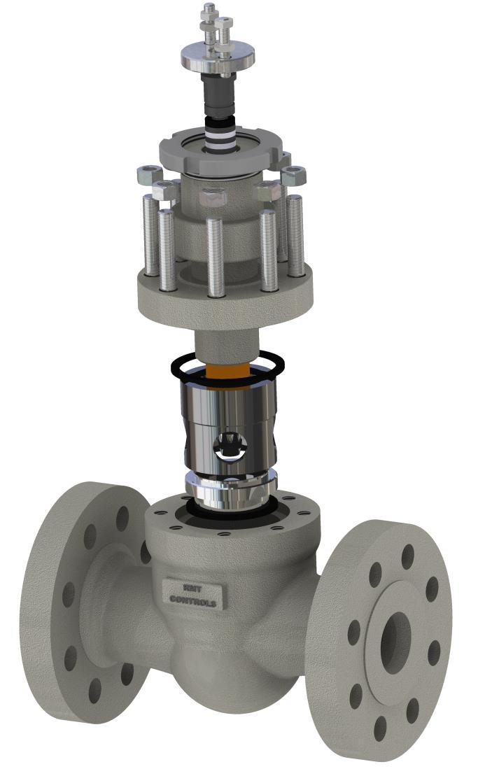 QUICK CHANGE AND COMPACT DESIGN: EASY MAINTANANCE AND INSTALLATION AT THE LOWEST COST The 22 series control valves has been developed to offer the most compact and rugged construction.