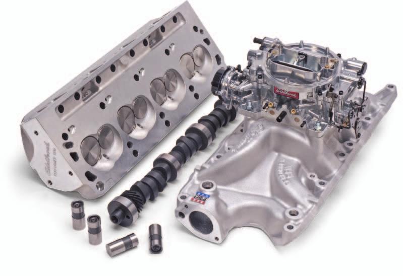 Edelbrock Total Power Package System PROVEN PERFORMANCE WITH NO GUESSWORK To get great performance out of any engine, the components must work together.