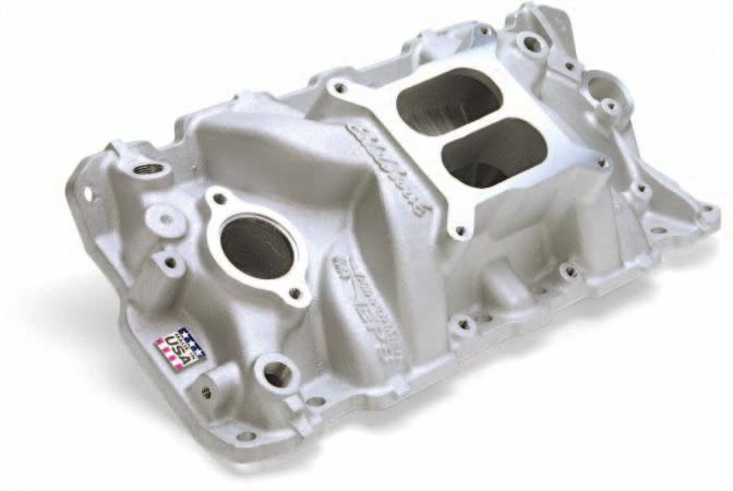 Edelbrock the name that s been synonymous with quality and performance for over six decades. Edelbrock manifolds deliver optimum power for your daily driver, street rod, 4x4 or race car.