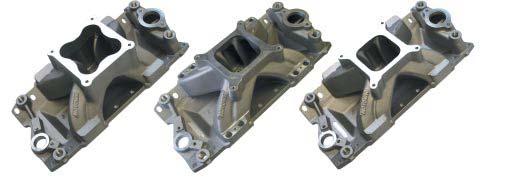 MOTOWN INTAKE MANIFOLDS While most manufacturers of small block Chevy intake manifolds