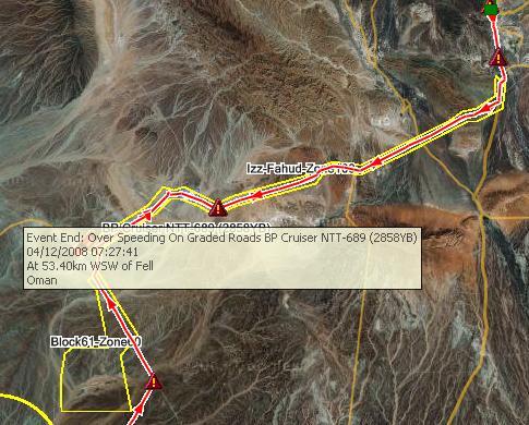 Live tracking and historic trip replays View the position of the vehicle in