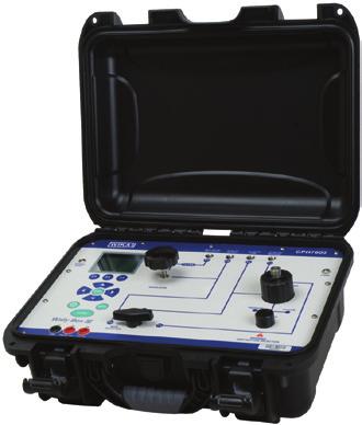 Calibration technology Portable pressure calibrator, Wally Box III Model CPH7600 WIKA data sheet CT 17.