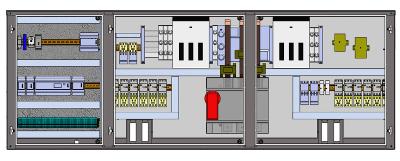 2.6 Control Panel Control and Power are located in two sections of the main panel.