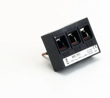 compact and easy Parallel wiring 34A for 4 mm mini contactors CMI 3403 4mm 3 x 3 Moeller DIL EM Siemens 3RT101-3RT1017 WEG