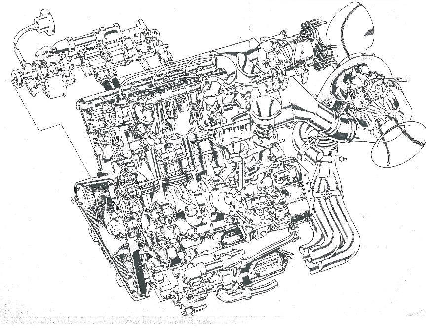 3 = 1.501 1,997 cc 310 HP @ 11,000 RPM DASO 485 The CH1 (designated after Claude Hardy, a late engineer on the project), with a stroke reduction to 42.
