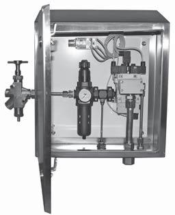 Stainless Steel Lockout L-O-X Valves with Integrated ilter/regulator Pneumatic Energy