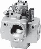 Piloted Valves with Manual Lockout L-O-X Control Pressure Controlled Energy Isolation 5 Series -Way -Position Valve, Internal Pressure Controlled Size ody C Valve Model Number* V Weight, Size - - lb