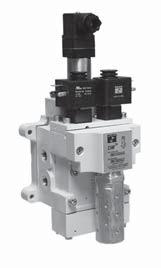 Control Reliable Double Valves with Dynamic Monitoring and Automatic Reset Dynamic Monitoring: Monitoring and air flow control functions are integrated into two identical valve elements for CAT