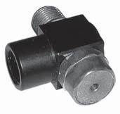 Pilot Operated Check Valves Right-Angle with Threaded anjo Cylinder Position Holding 9 Series Size (female threads) (male threads) Models with Threaded anjo Valve Model Number C V - - Tightening