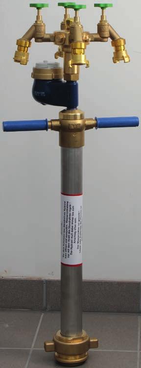 Facilities on Hydrants in the Drinking Water Distribution Systems. Correctly positioned aerators ensure that the standpipe and hydrant are emptied even when the valve is closed.